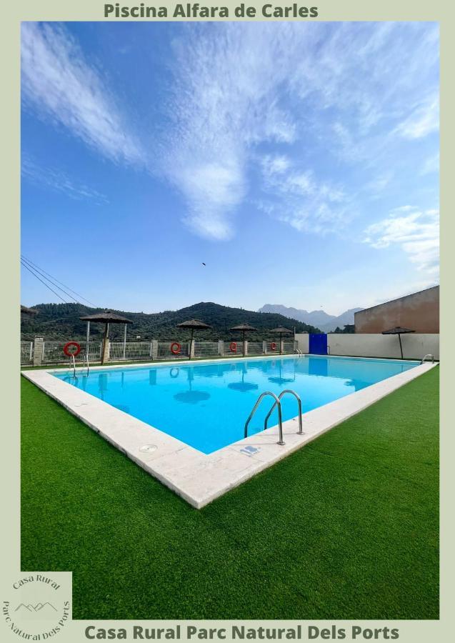 Casa Rural Parc Natural Dels Ports Alfara de Carles Bagian luar foto